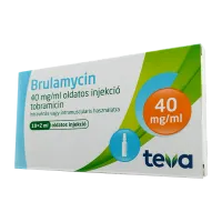 Фото Бруламицин (Тобрамицин) р-р для инъекций 40мг/мл 2мл (80мг) ампулы №10