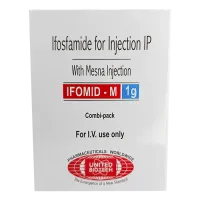Фото Ифосфамид (Холоксан аналог) 1000мг (в сочетании с Месна 200мг) :: Ifomid M, Ifosma фл. №1