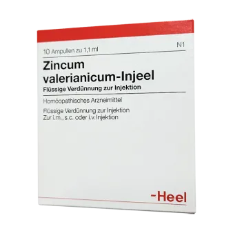 Цинк валериана инъель (Zincum Valerianicum Injeel) р-р для ин. 1,1мл №10