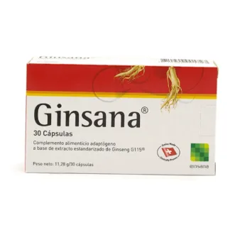 Гинсана (Ginsana) капс. 100мг №30